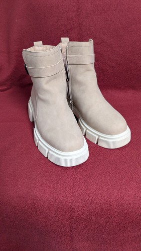 Boots ambellis beige - boots,