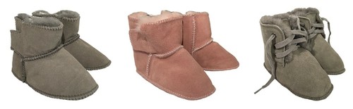 New baby sheepskin shoes - ,