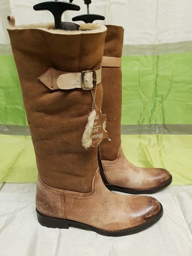 New buffalo boots lined - new,