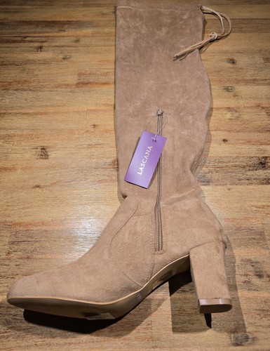 Hot lascana overnkee boots - hot:,