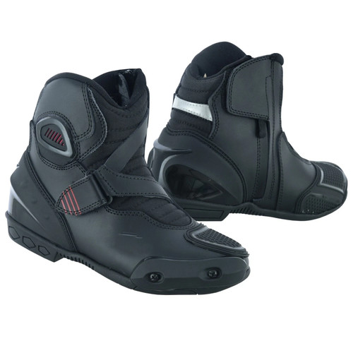 Motorcycle boots mens leather - boots,