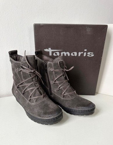 New tamaris boots grey - tamaris,