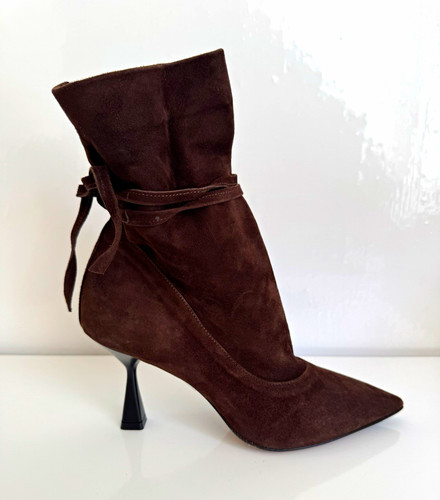 Thea mika suede ankle boots - mika,